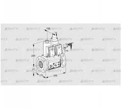 VCS665F05NLWRE/MPMM/PPEP (88207173) Сдвоенный газовый клапан Kromschroder