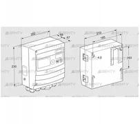 BCU460W8P2C0D0000K1E1-/LM400WF3O0E1- (88680128) Блок управления горением Kromschroder