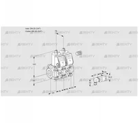 VCS1E20R/20R05NNWR/PP-4/PPPP (88105925) Сдвоенный газовый клапан Kromschroder