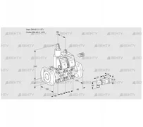 VCS2E40F/40F05LNWR/3-PP/-3PP (88106695) Сдвоенный газовый клапан Kromschroder