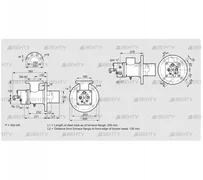 BIO 140HBL-200/135-(44)E (84008020) Газовая горелка Kromschroder