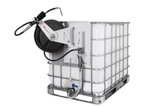 Комплект с насосом Pumpmaster 2 (3:1) с катушкой, для контейнеров 1000 л, монтаж сбоку Samoa