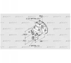 TJ28.0075-A3AMBHNF5D9XSB2 (85401304) Газовая горелка Kromschroder