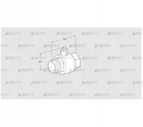 GEH 40R50 (03352510) Регулирующий кран для газа Kromschroder