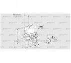 VCG1E20R/15R05NGEWL/PPPP/2-PP (88102930) Клапан с регулятором соотношения Kromschroder