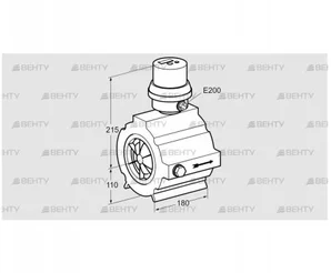 DE 650Z150-160B (03352486) Расходомер Kromschroder