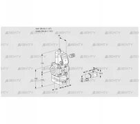 VAD240R/NW-50A (88034048) Газовый клапан с регулятором давления Kromschroder