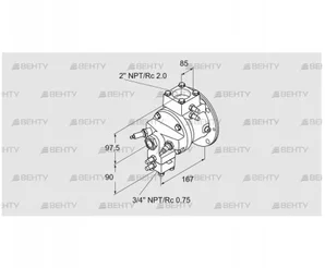 TJ28.0040-A1AMATNB2D5FSB0 (85401047) Газовая горелка Kromschroder