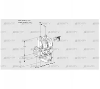 VCG2E40R/40R05NGEQR/MMPP/PPPP (88106791) Клапан с регулятором соотношения Kromschroder