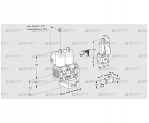 VCD2E40R/40R05FND-50WL/ZSPP/3-PP (88104416) Регулятор давления Kromschroder