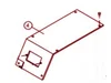 Красная крышка Elco 590 x 206 мм, 65320676