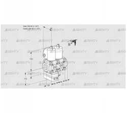 VCD2E40R/40R05D-100NWL/PPPP/PPPP (88103077) Регулятор давления Kromschroder