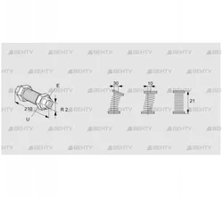 EKO 50RI (03262052) Газовый компенсатор Kromschroder