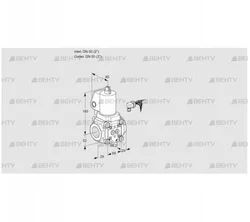 VAN250R/NWGL (88027424) Сбросной газовый клапан Kromschroder