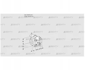 VFC3T50/50N05-25MMPP (88303319) Регулирующий клапан Kromschroder