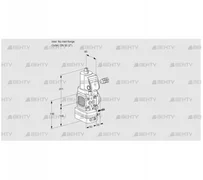 VAG3-/50R/NPGRAK (88027539) Газовый клапан с регулятором соотношения Kromschroder