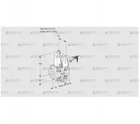 VAS115/10R/NW (88033980) Газовый клапан Kromschroder