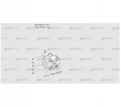 VFC340/40R05-40PPMM (88303256) Регулирующий клапан Kromschroder