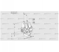 VCH1E15R/25R05FNHEVWR3/PPPP/PPPP (88101443) Клапан с регулятором расхода Kromschroder