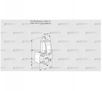 VAS1W0/W25R/NQ (88010930) Газовый клапан Kromschroder