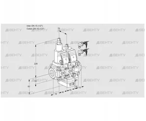 VCD1E15R/15R05LD-100VWSR8/PPPP/PPPP (88105150) Регулятор давления Kromschroder