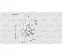 VCS1E25R/25R05NNVWR3/PPPP/PPPP (88101735) Сдвоенный газовый клапан Kromschroder