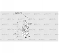 VAD2-/40R/NWSR-25A (88032111) Газовый клапан с регулятором давления Kromschroder