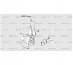 VAS350/-F/NK (88032157) Газовый клапан Kromschroder