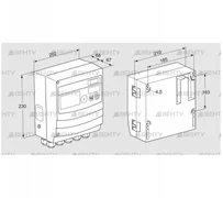 BCU460W2P1C0D0000K1E1-/LM400WF0O0E1- (88680234) Блок управления горением Kromschroder