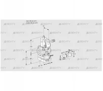 VAG120R/NWAE (88006800) Газовый клапан с регулятором соотношения Kromschroder