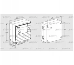 BCU465-5/1LW3GBPA (88610510) Блок управления горением Kromschroder