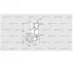 VK 200/100F40T5HG93 (85317100) Газовый клапан с приводом Kromschroder
