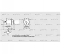 ZIC 165RB-200/235-(17)D (84246536) Газовая горелка Kromschroder