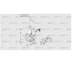 VAS120R/NW (88000310) Газовый клапан Kromschroder