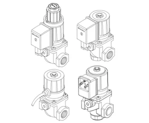 Газовый электромагнитный клапан Brahma E8/SB4*CFD