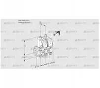 VCS1E20R/20R05NNKR/PPPP/PPPP (88100564) Сдвоенный газовый клапан Kromschroder