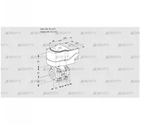 IFC1T15/15N05-20PPPP/40A2A (88300770) Регулирующий клапан с сервоприводом Kromschroder