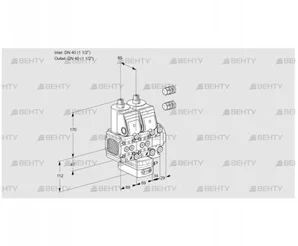 VCD2E40F/40R05FND-100VWR3/PPPP/PPPP (88101678) Регулятор давления Kromschroder