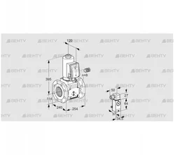 VAS9125F05NASR3B/2-/PP (88203055) Газовый клапан Kromschroder