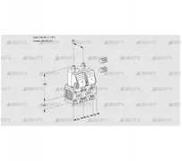 VCS3E40R/50R05FNNWR3/PPPP/PPPP (88106070) Сдвоенный газовый клапан Kromschroder