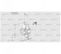 VAH1E20R/20R05HEVWR/PP/PP (88105320) Клапан с регулятором расхода Kromschroder