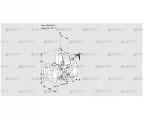 VAS350F/NW (88016732) Газовый клапан Kromschroder