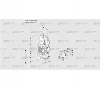 VAD1T-/15N/NQSR-100B (88018755) Газовый клапан с регулятором давления Kromschroder