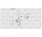 VAV1-/15R/NWSRBK (88015410) Газовый клапан с регулятором соотношения Kromschroder