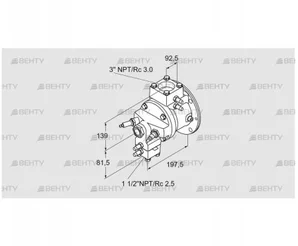 TJ28.0100-A1AMATNC4E2XSB0 (85401264) Газовая горелка Kromschroder