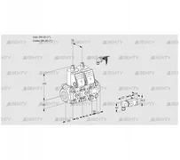 VCS1E25R/25R05NNVWR/1--4/MMMM (88107593) Сдвоенный газовый клапан Kromschroder