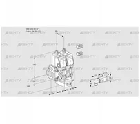 VCH3E50R/50R05NHEWR3/-3PP/PPPP (88103576) Клапан с регулятором расхода Kromschroder