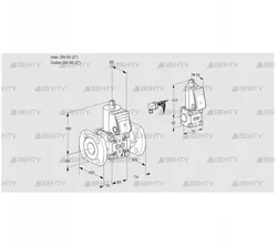 VAS3E50F/50F05NWR/PP/BS (88105670) Газовый клапан Kromschroder