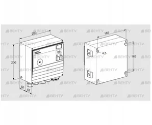 BCU465-5/1L5W3GBS2AB1/1 (88611317) Блок управления горением Kromschroder