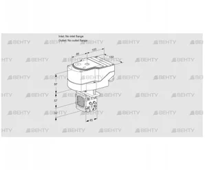 IFC1-/-05-15MMMM/20-60W3TR10 (88300432) Регулирующий клапан с сервоприводом Kromschroder